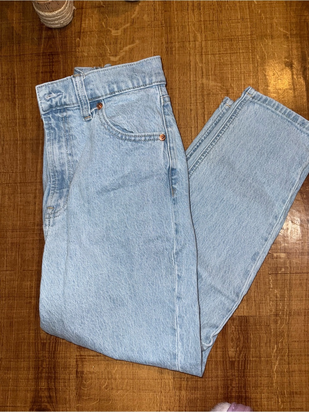 GAP High Rise Mom Jeans